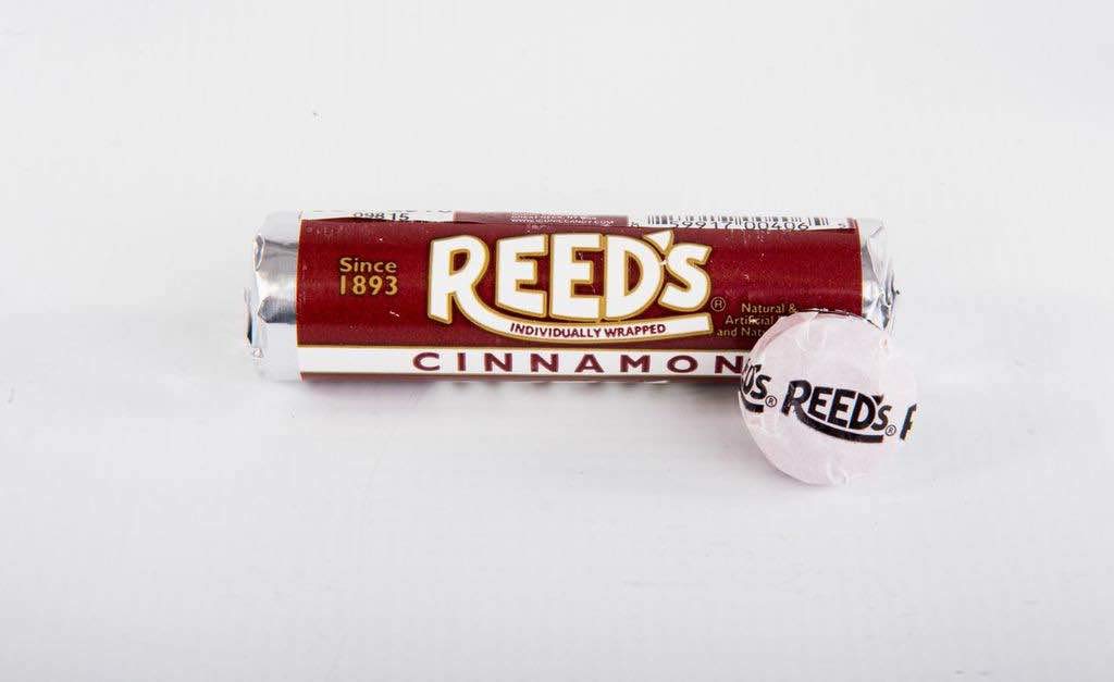 Reed's Classic Cinnamon Hard Candy Rolls - Traditional Spiced Cinnamon Candy (24 Count) - Perfect for Holiday Gifts, Office Treats & Christmas Stocking Stuffers