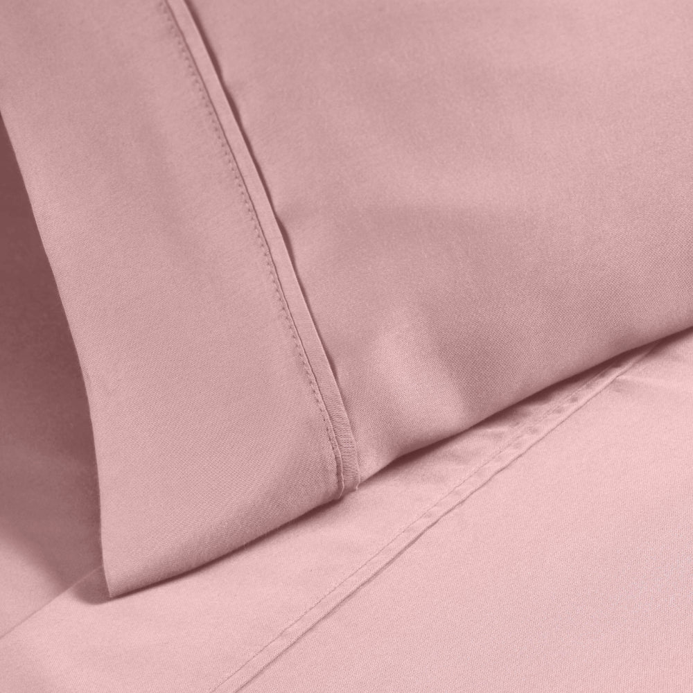 Premium 1200 Thread Count Cotton Blend 2-Piece Solid Pillowcase Set - Ultra Soft & Breathable for Bedroom Luxury (White, Queen Size) | Perfect for Home, Hotel, or Gift Giving