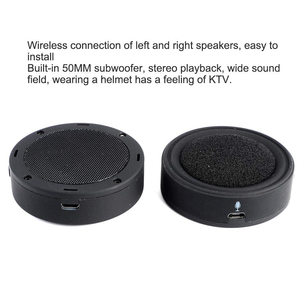 KIMISS BT17 Waterproof Motorcycle Bluetooth Helmet Headset - Stereo Music, Hands-Free Calling, Noise Cancellation for Safe Riding | Perfect for Commuting, Touring & Adventure Motorcycles