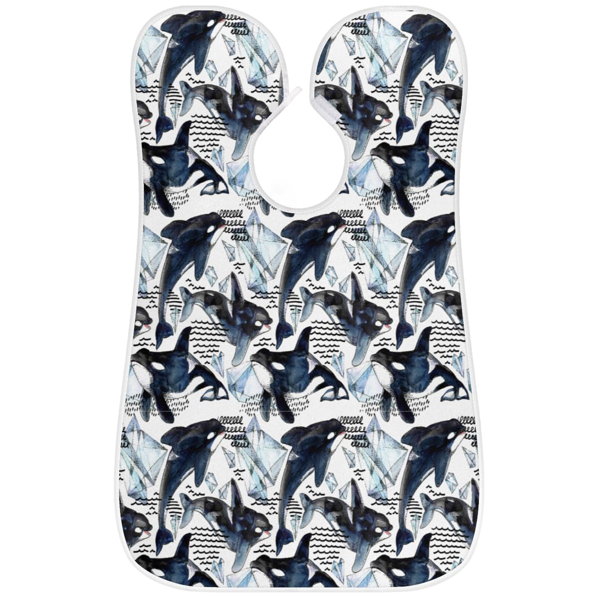 Non-Stick Waterproof Beard Bib for Men - Shaving Apron with Suction Cups, Ice Beard Catcher & Grooming Cloth - Perfect Gift for Husband or Dad (Birthday/Father's Day) - Ideal for Home Barbering & Wet Shaving