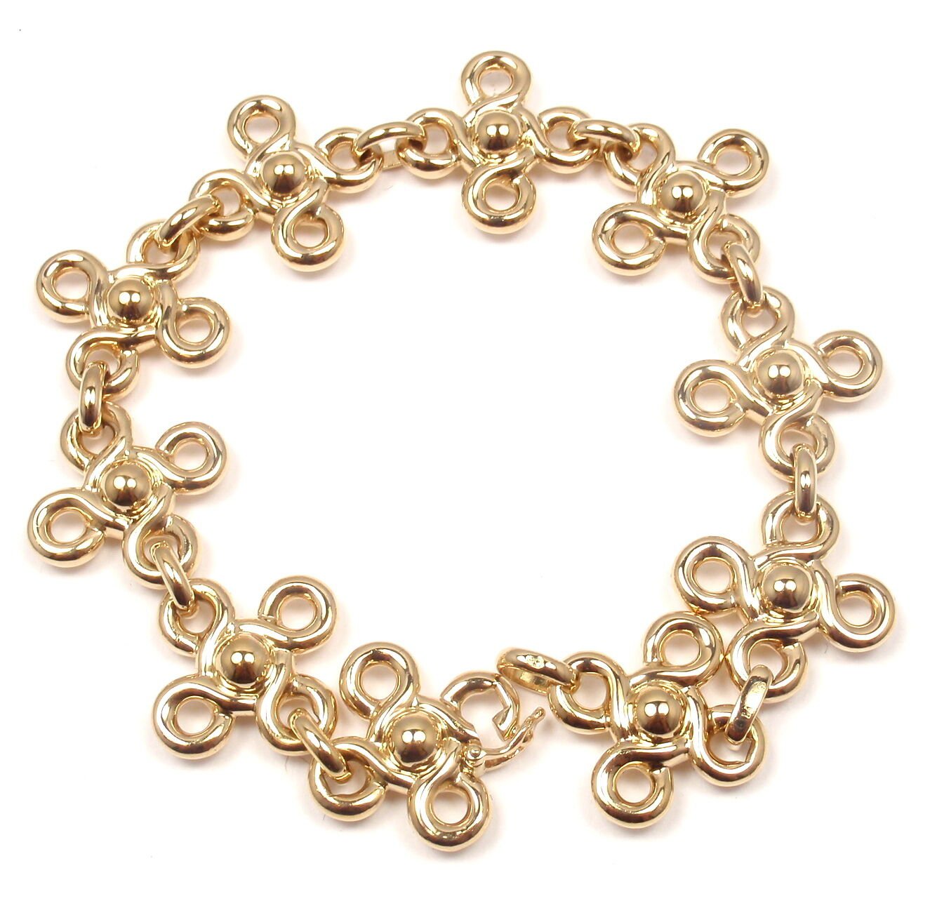 Authentic Chanel 18K Yellow Gold Diamond Bracelet with Certificate - Luxury Jewelry for Women, Perfect for Gifts, Parties & Special Occasions