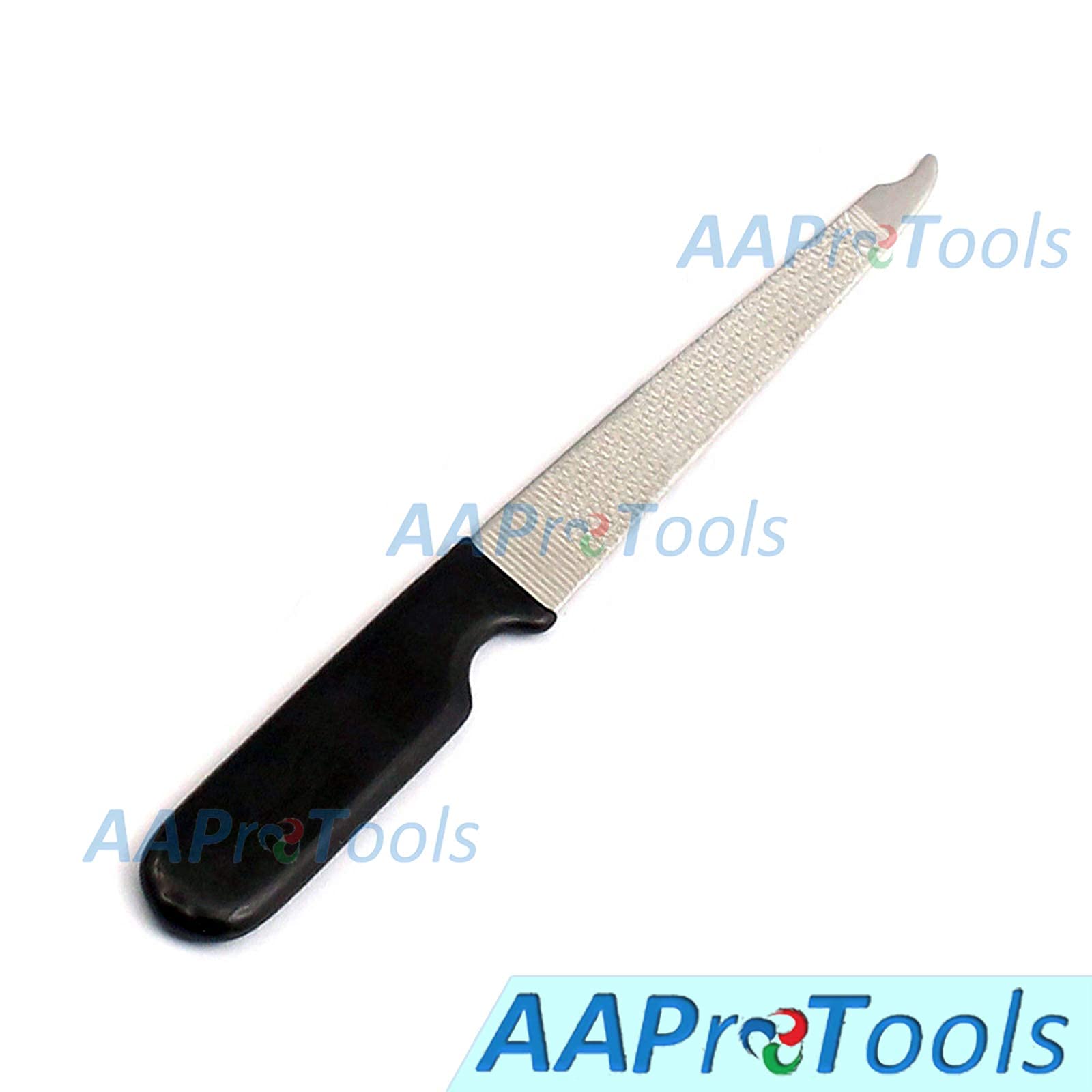 Premium Metal Double Sided Nail File - Strong Edge Grooming Tool for Finger & Toe Nails - Perfect for Home, Travel & Professional Salon Use