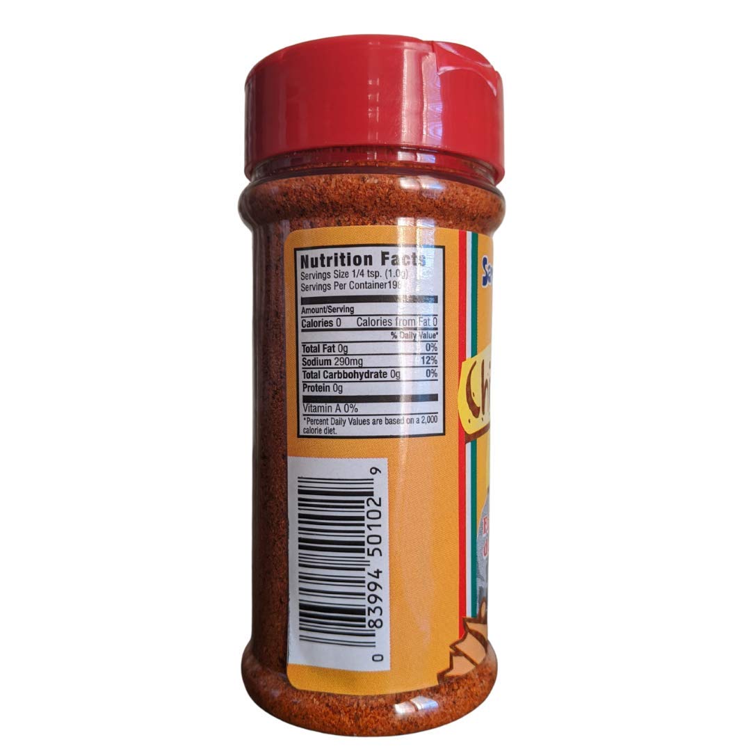 Deluna Red Chicken Sazon Seasoning 6 oz - Authentic Mexican Spice Blend for Fajitas, Tacos & Grilled Meats - Perfect for Home Cooking & Restaurant Use