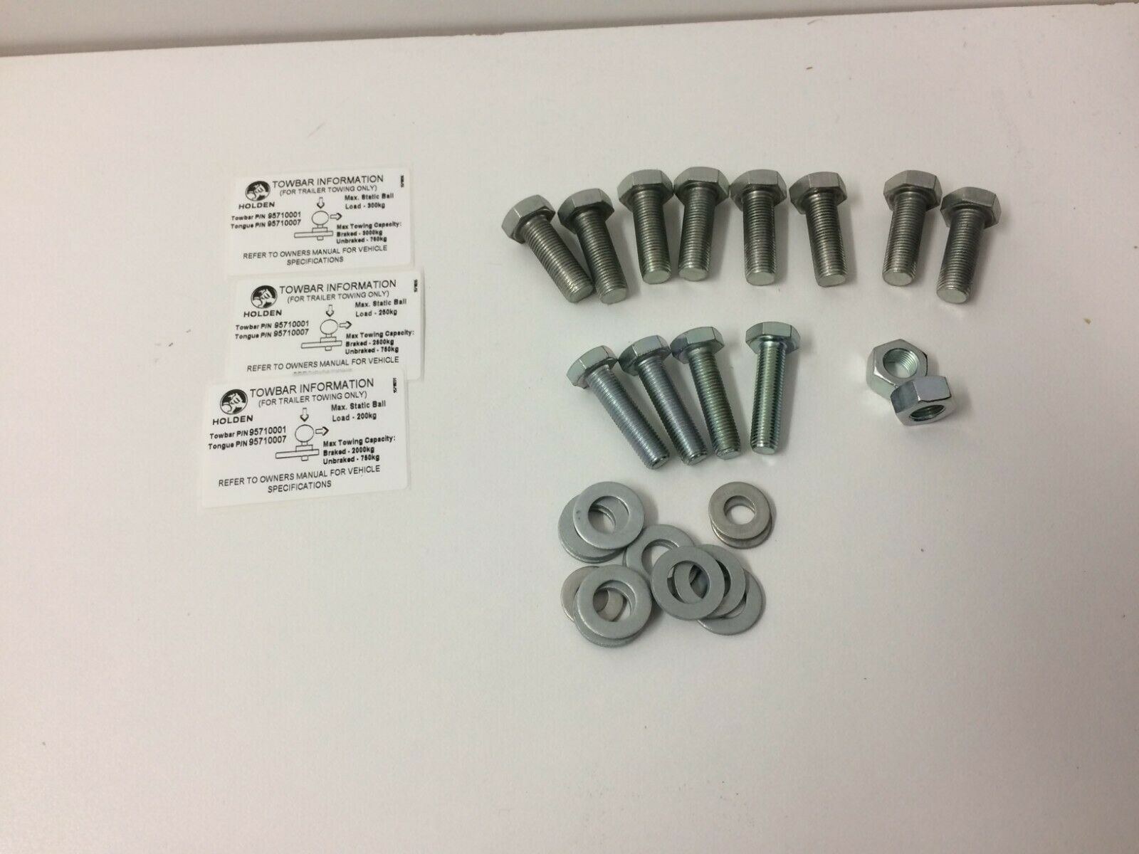 Genuine Holden RA Rodeo RC Colorado Heavy Duty Tow Bar Kit 3000KG - Perfect for Off-Road Towing, Camping & Heavy Load Transport