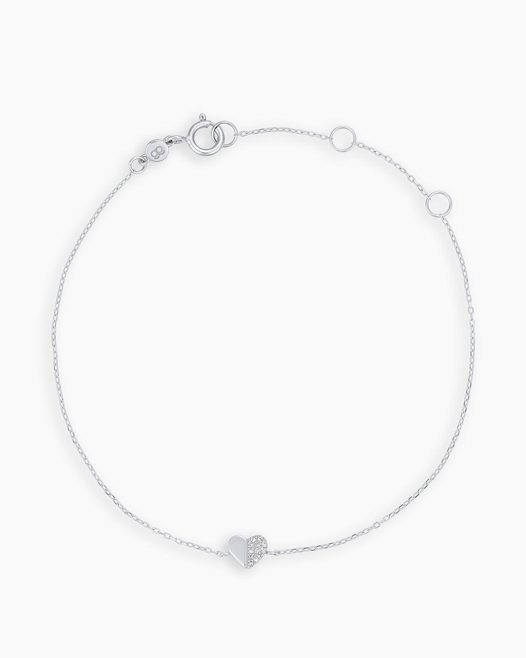 Exquisite Diamond Bond Bracelet for Women - Elegant Sterling Silver Tennis Bracelet for Everyday Wear & Special Occasions
