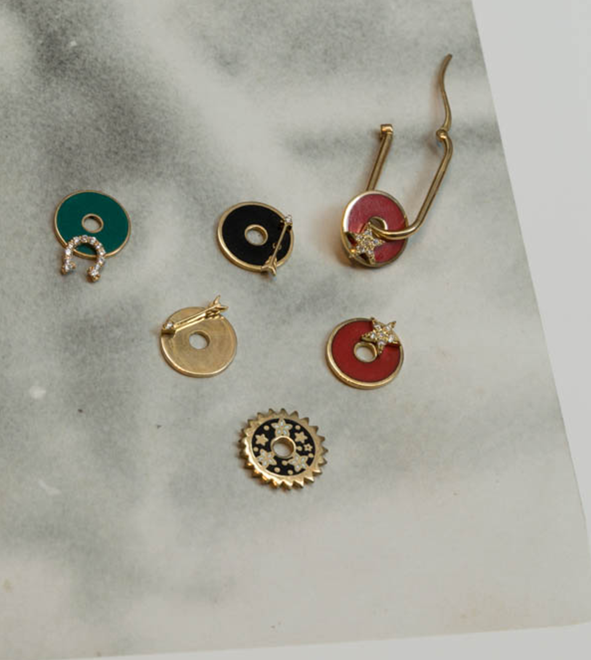 Resilience Champlevé Symbol Disk - Handcrafted Enamel Jewelry for Women, Unique Spiritual Pendant Necklace - Perfect for Meditation, Yoga & Gift Giving