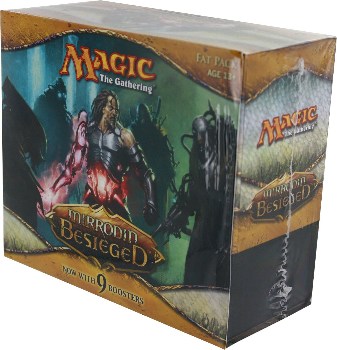Magic The Gathering Mirrodin Besieged Fat Pack - Complete MTG Card Game Set with Boosters, Lands & Accessories | Perfect for Collectors, Tournaments & Game Nights