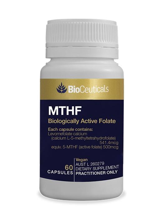 BioCeuticals MTHF Supplement - Methylfolate 1000mcg for Optimal Methylation Support | Supports Heart Health, Mood & Cognitive Function | Ideal for Pregnancy, Detox & Mental Clarity