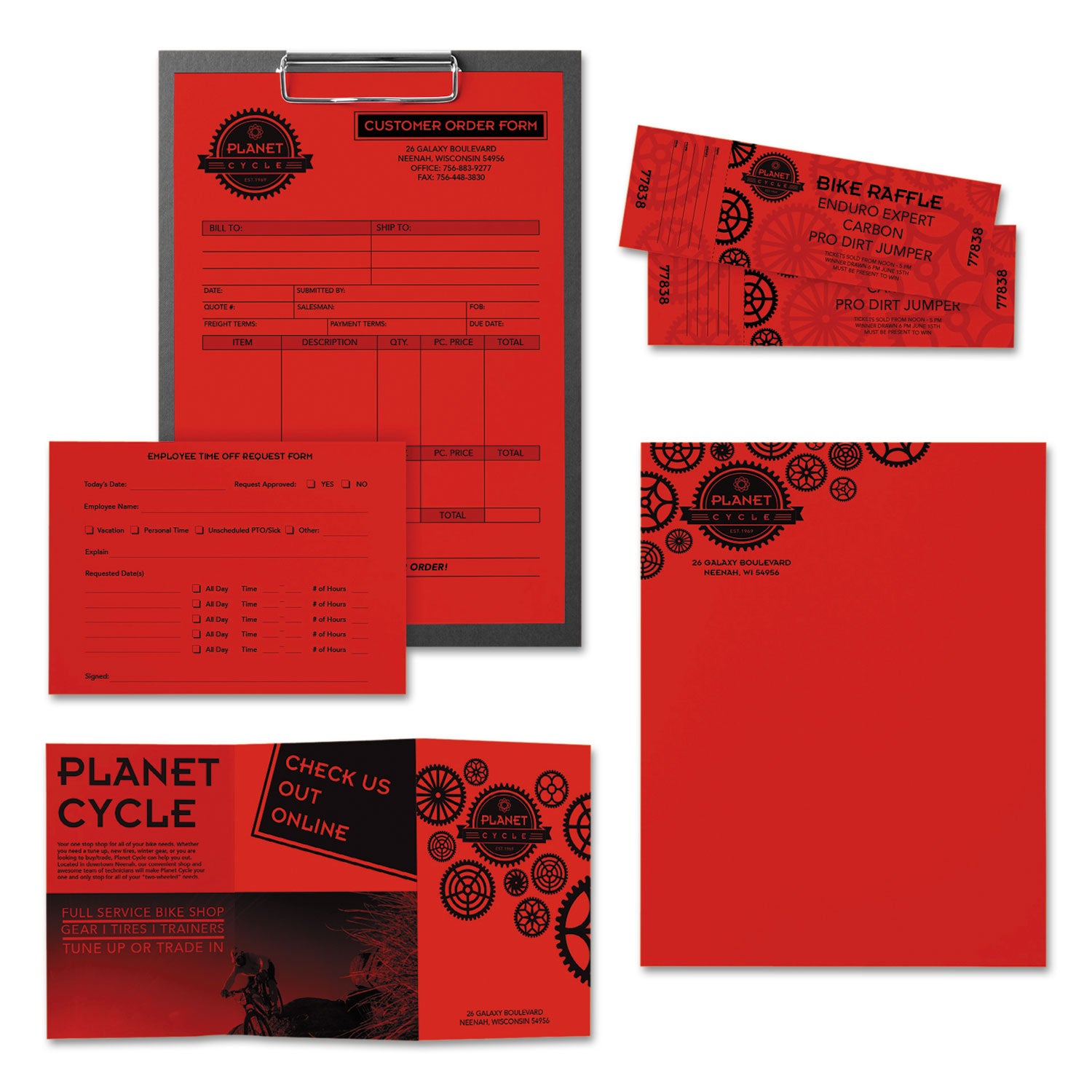 Astrobrights® Colored Paper 24 lb Bond Weight 11x17 Inches Re Entry Red 500 Sheets per Ream - Perfect for Office Documents, School Projects, and Creative Crafts