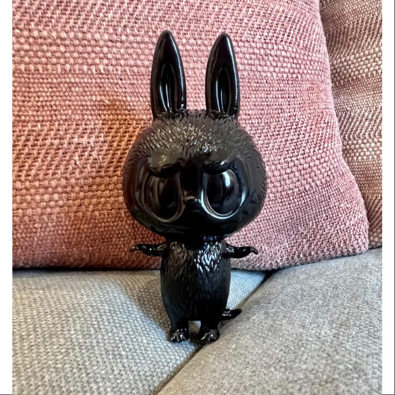 Labubu The Monsters Zimomo Series 3 Black Collectible Figure - Cute Anime Character for Display, Gift & Pop Culture Enthusiasts | Perfect for Shelf Decor, Office Desk & Anime Collections