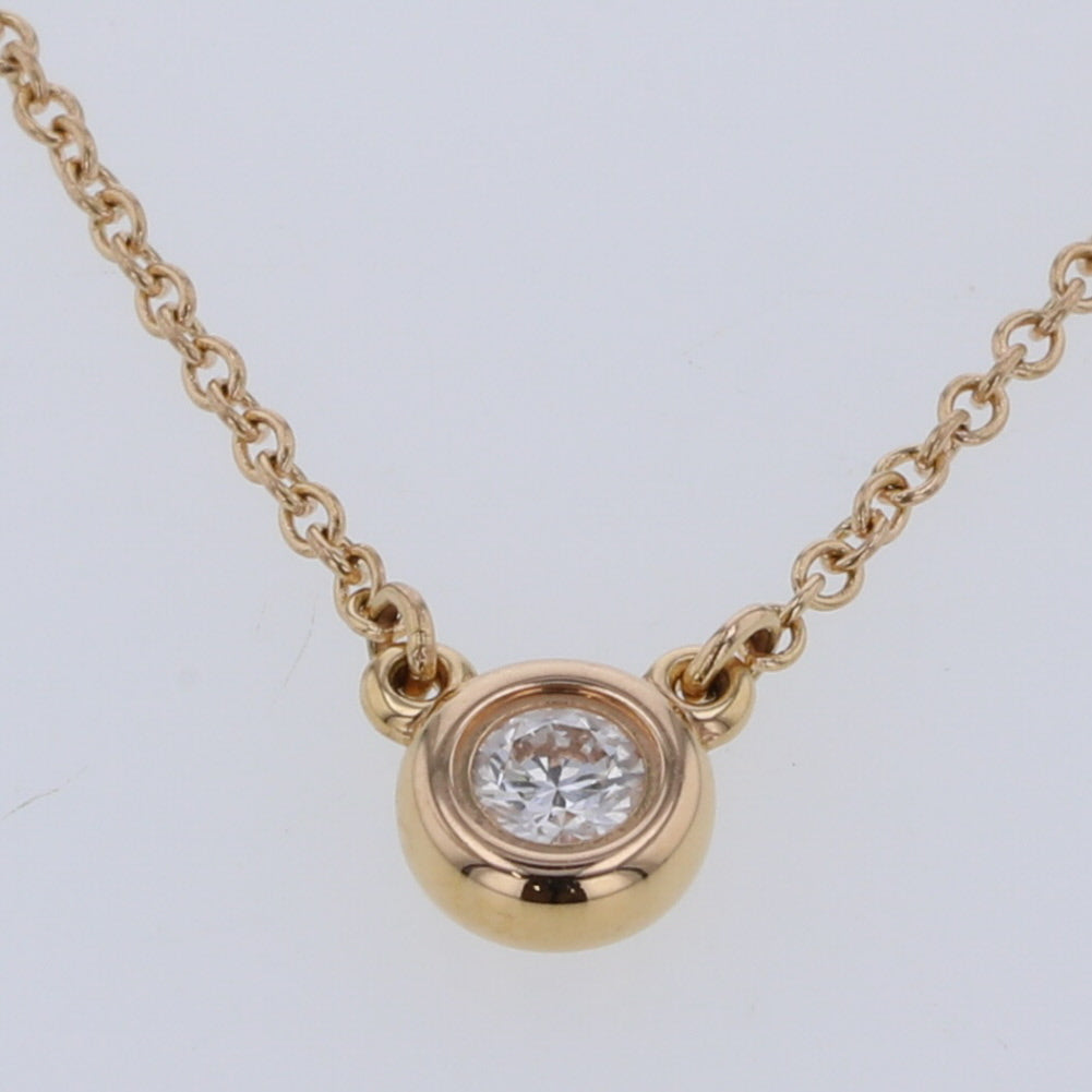18K Gold Diamond Pendant Necklace for Women - Elegant By The Yard Chain with Real Diamonds - Perfect for Weddings, Anniversaries & Everyday Luxury Jewelry