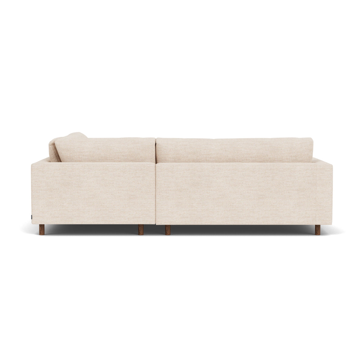 Douglas Fabric Right Corner Sofa - Modern L-Shaped Sectional Couch for Living Room, Small Spaces & Apartments | Comfortable Upholstered Furniture for Family Gatherings & Movie Nights