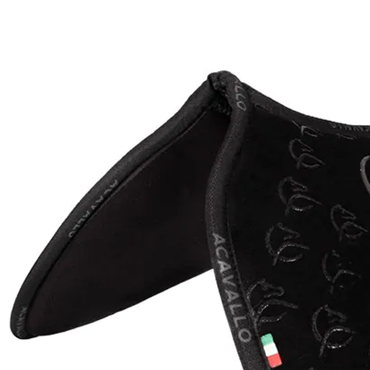 Acavallo Spine Free Close Contact Memory Foam Half Pad with Silicon Grip - Shock Absorbing Saddle Pad for English & Western Riding, Horse Training & Show Jumping