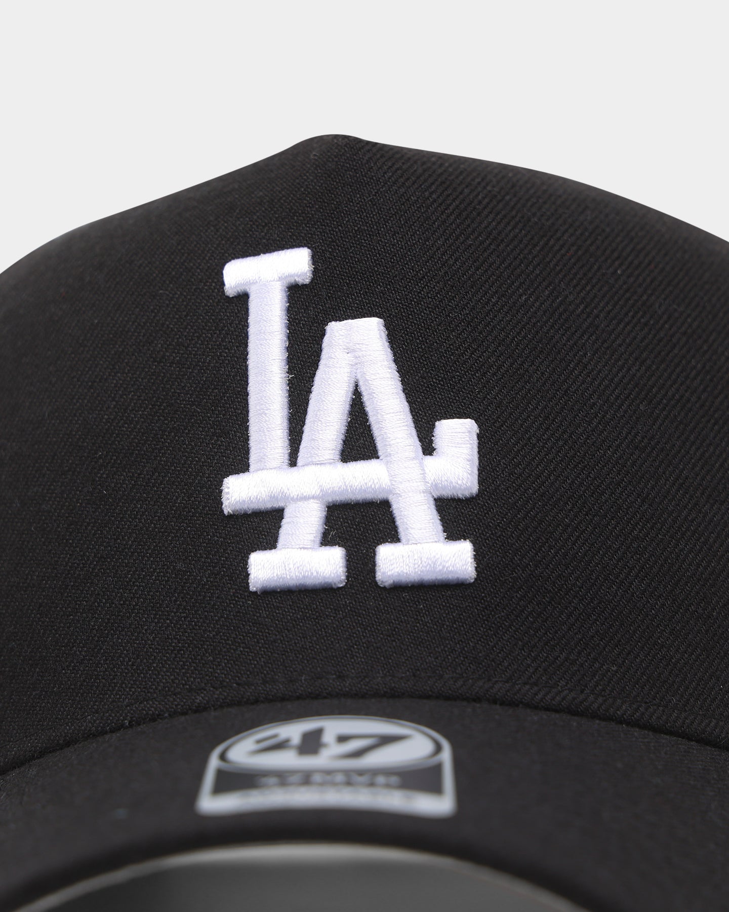 47 Brand Los Angeles Dodgers MVP DT Snapback Hat - Black/White Adjustable Baseball Cap for Men & Women - Perfect for Sports Games, Casual Wear & Fan Collections