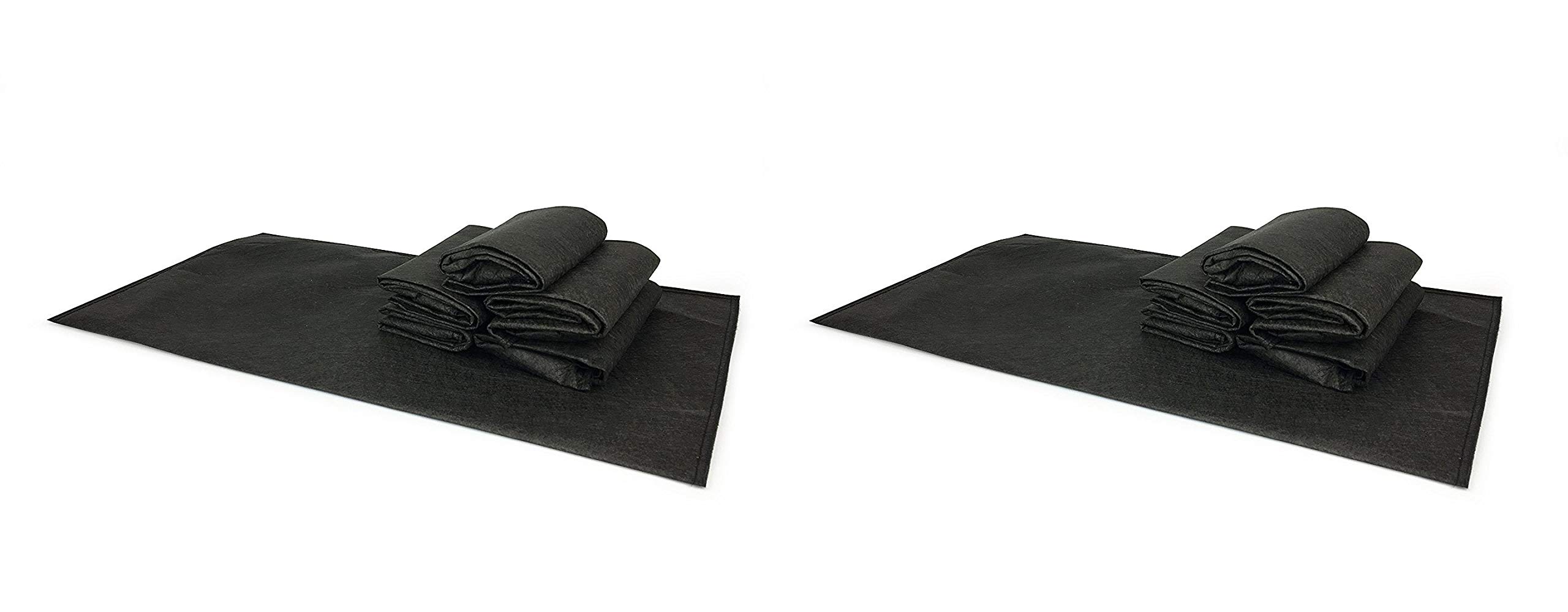 Quick Dam Water Activated Flood Bags 1ft x 2ft (2 Pack of 6) - Emergency Flood Barrier for Home, Basement & Garage Protection During Storms & Heavy Rains