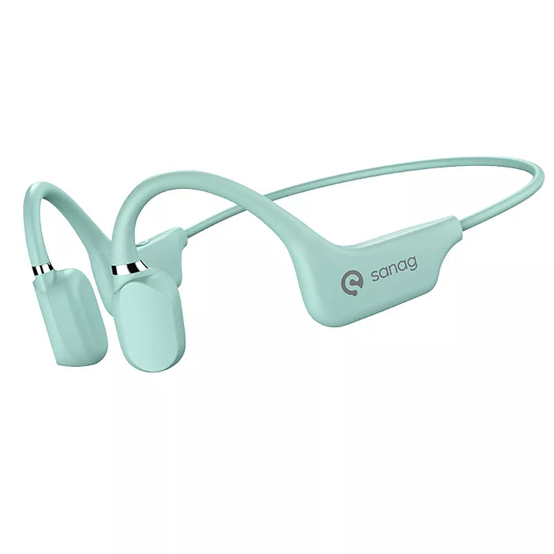Sanag A5S Pro Open Ear Wireless Bluetooth Sports Headphones - Air Conduction Technology for Running, Cycling & Gym Workouts
