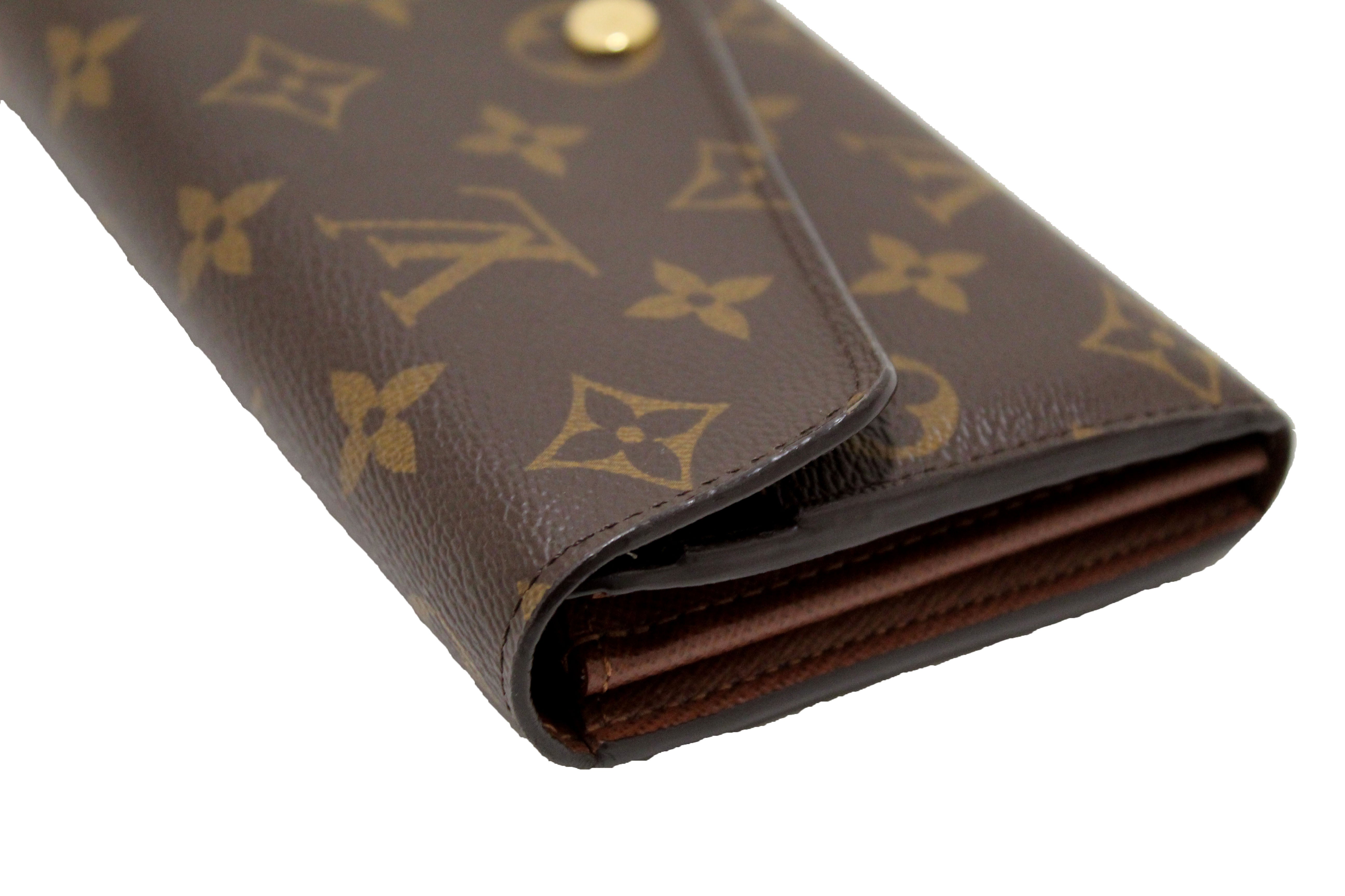 Authentic Louis Vuitton Monogram Sarah Wallet - Luxury Women's Bifold Wallet for Everyday Use & Special Occasions