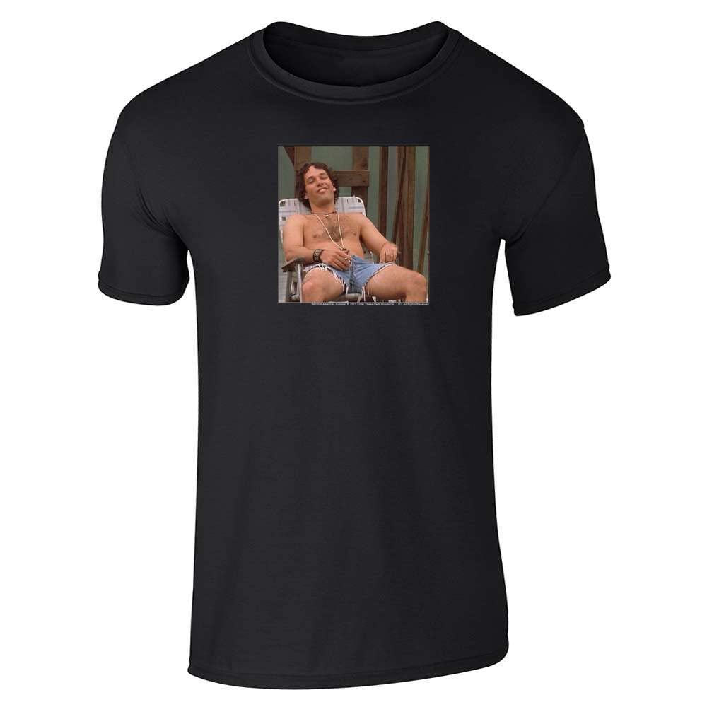 Pop Threads Wet Hot American Summer Shirt - Counselor Andy Graphic Comedy T-Shirt for Men | Casual Wear, Movie Fans, Summer Camp Theme Outfits