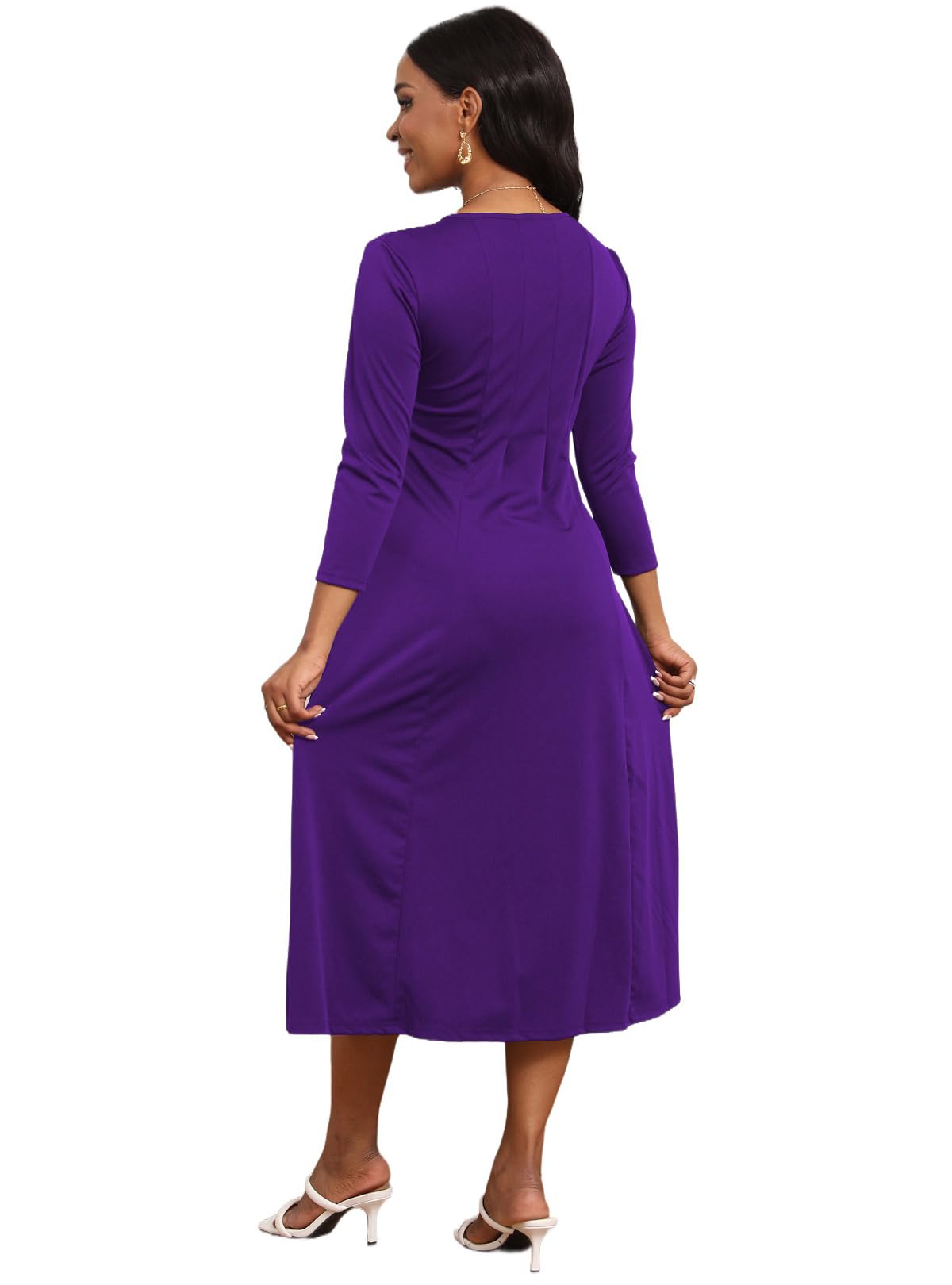 LightlyKiss Women's Summer Short Sleeve Blouse - Elegant Casual & Formal Tops for Wedding Guest, Church, Office Work - Perfect for Parties, Dates & Professional Occasions