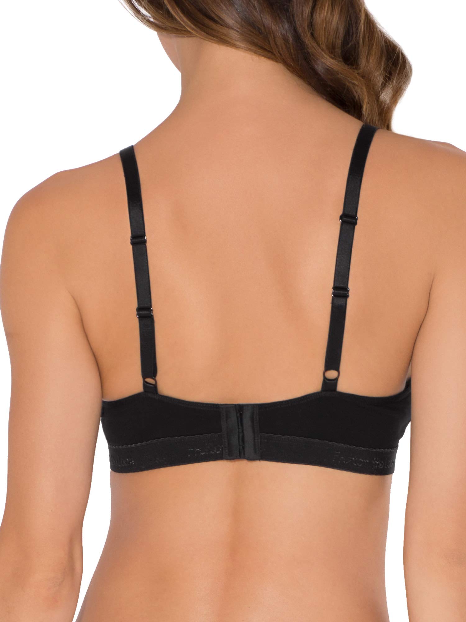 Fruit of the Loom Women's Wirefree Cotton Bralette - Comfortable Wireless Bra in Multi-Pack Sizes (2-Pack, 3-Pack) for Everyday Wear, Yoga & Lounge