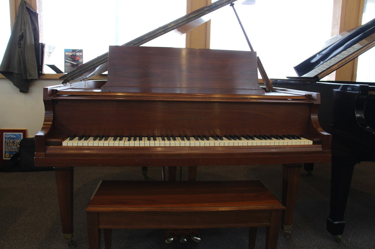 Baldwin 5'2 Model M Baby Grand Piano in American Walnut - Perfect for Home, Studio & Small Venue Performances