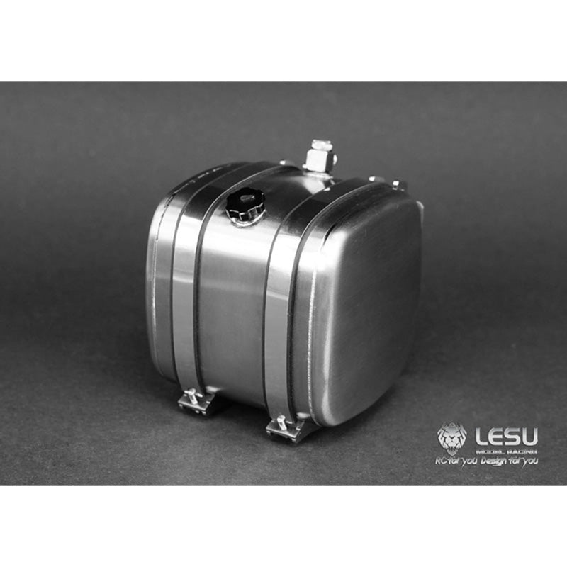 LESU 108/119/36/52.5/72/82/85/90x52x52MM Metal Hydraulic Oil Fuel Tank for TAMIIYA 1/14 RC Dumper Truck - Durable Replacement Part for Radio Controlled Construction Vehicles & Model Tractor Accessories (Ideal for RC Hobbyists & DIY Enthusiasts)