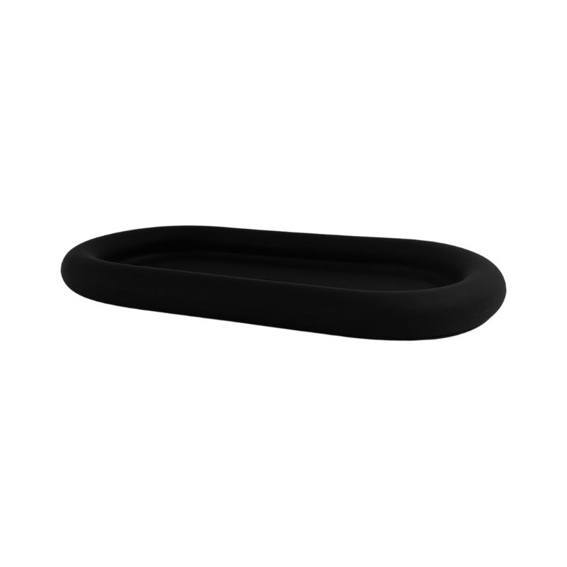DESIGNSTUFF Bubble Silicone Ice Cube Tray - 22cm Large Black Mold for Whiskey, Cocktails & Sparkling Water - Perfect for Party, Home Bar & DIY Drinks
