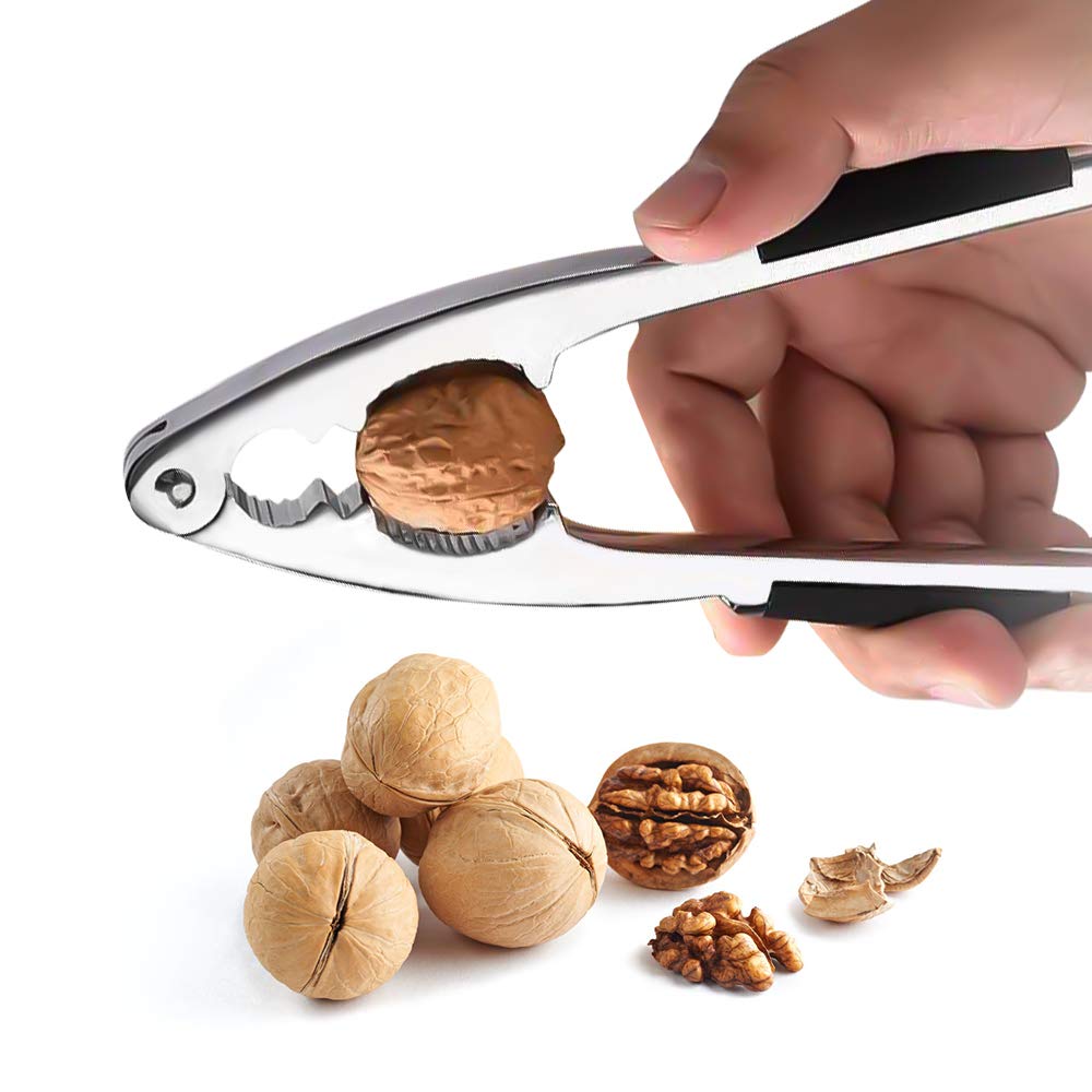 Premium Nut Cracker Set - Heavy Duty Walnut Cracker Tool for Pecans, Hazelnuts, Almonds & Brazil Nuts - Durable Kitchen Gadget for Easy Nut Shelling - Perfect for Baking, Snacking & Holiday Cooking