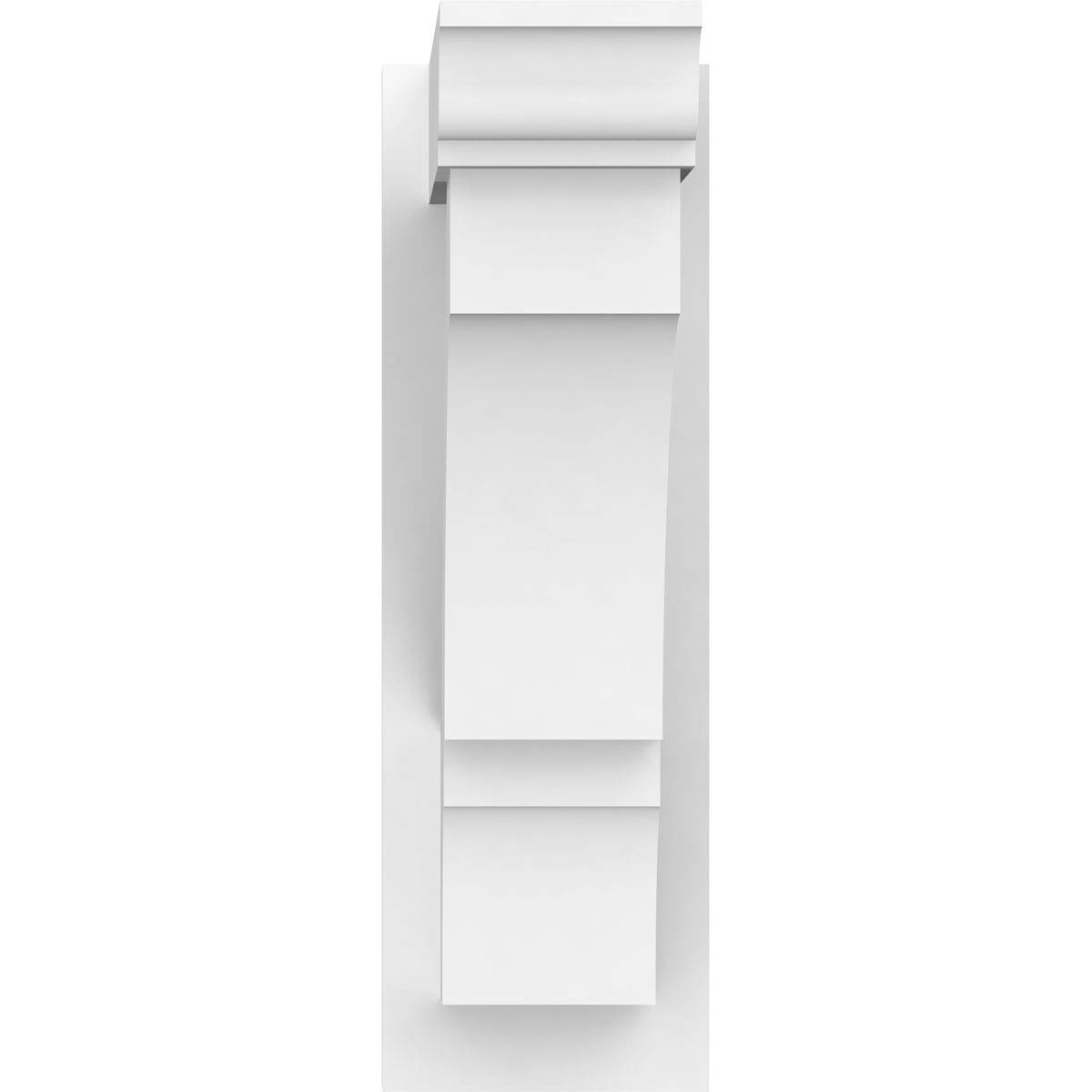 Ekena Millwork Balboa Architectural Grade PVC Outlooker with Traditional Ends - 7