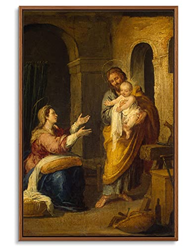 Holy Family By Murillo