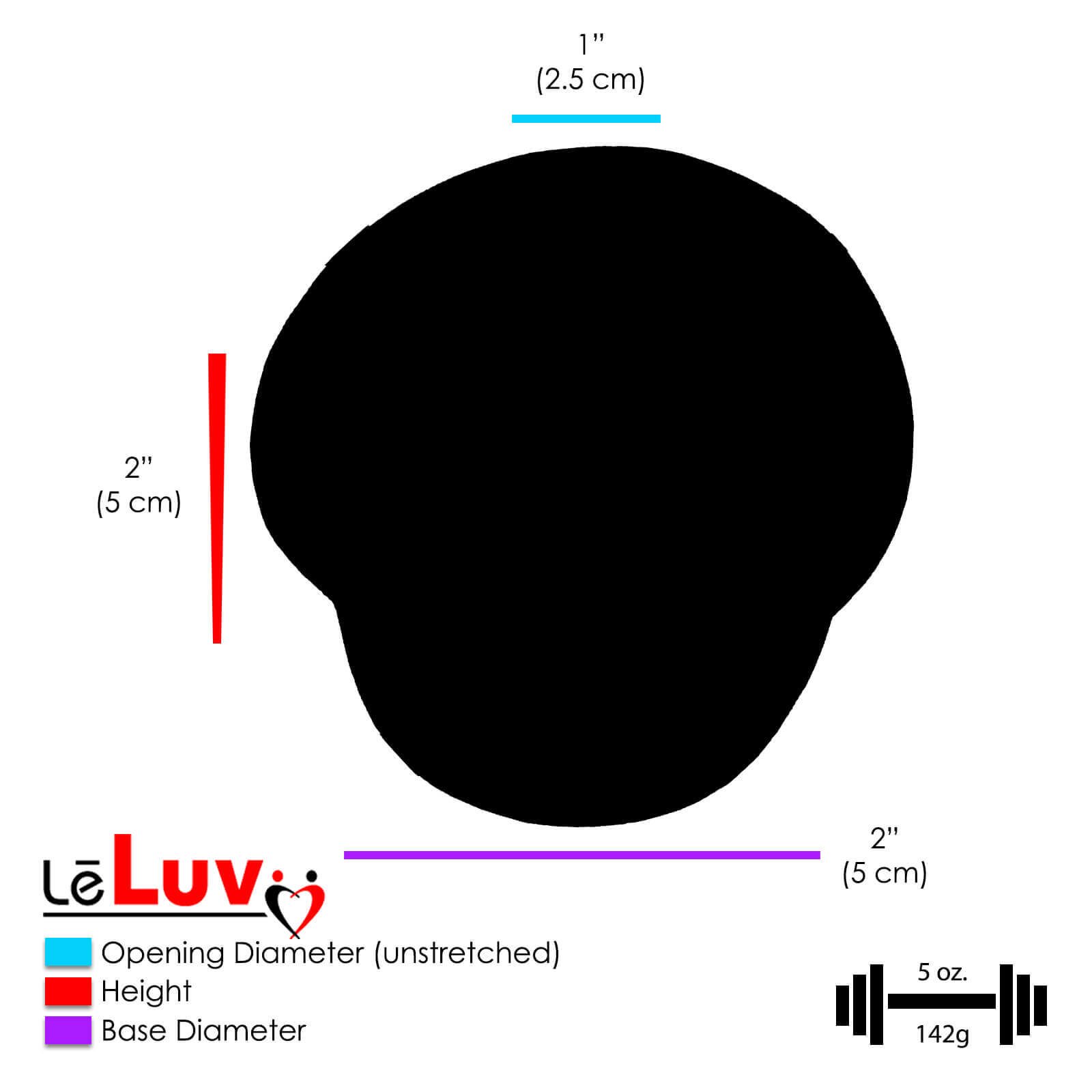 **Leluv Vacuum Pump for Men - Vibrating Male Enhancement Kit with Realistic Silicone Donut & 4 Constriction Rings - Improve Performance & Stamina for Couples & Solo Use**