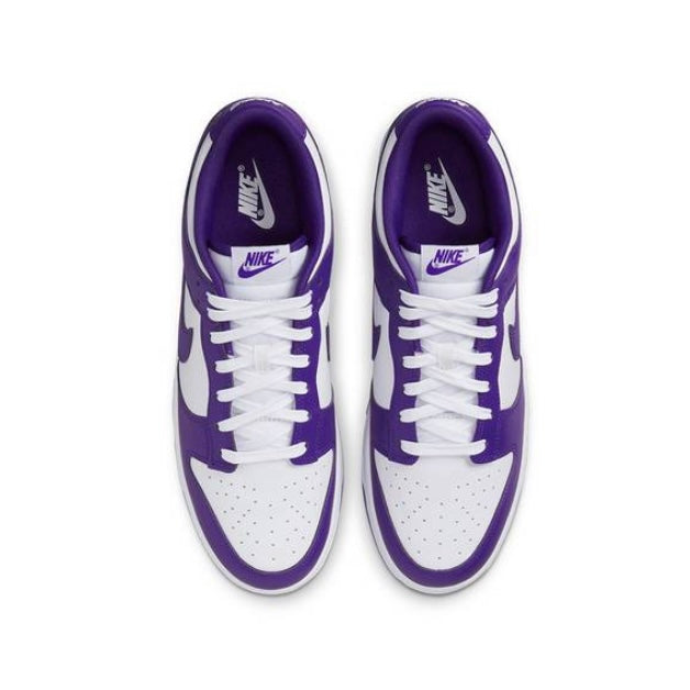 Nike Dunk Low White Court Purple Sneakers - Men's & Women's Basketball Shoes for Casual Wear & Street Style