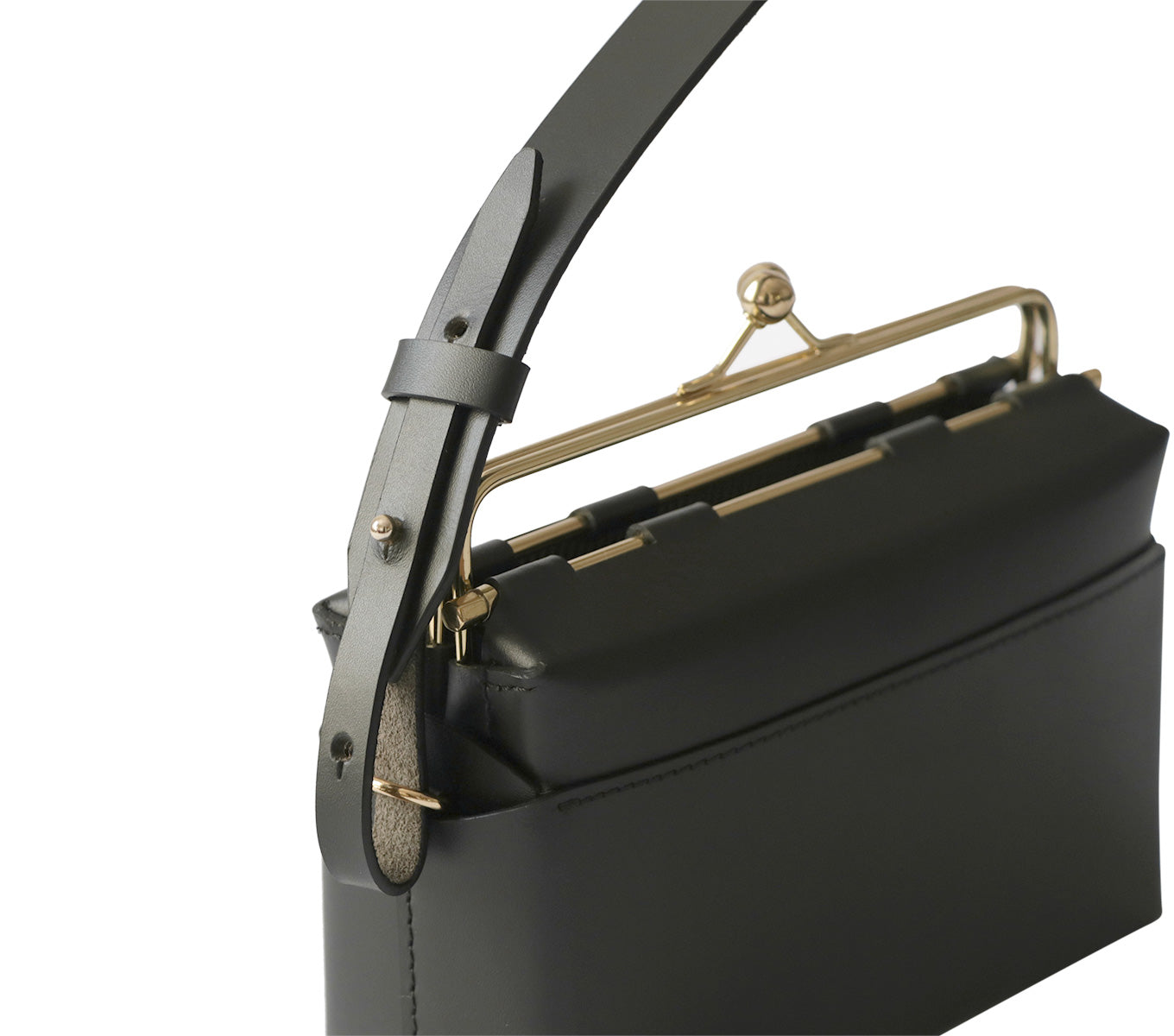 Stylish Kisslock Handbag for Women - Vintage Inspired Clutch Purse with Secure Lock Closure - Perfect for Evening Parties, Weddings & Special Occasions