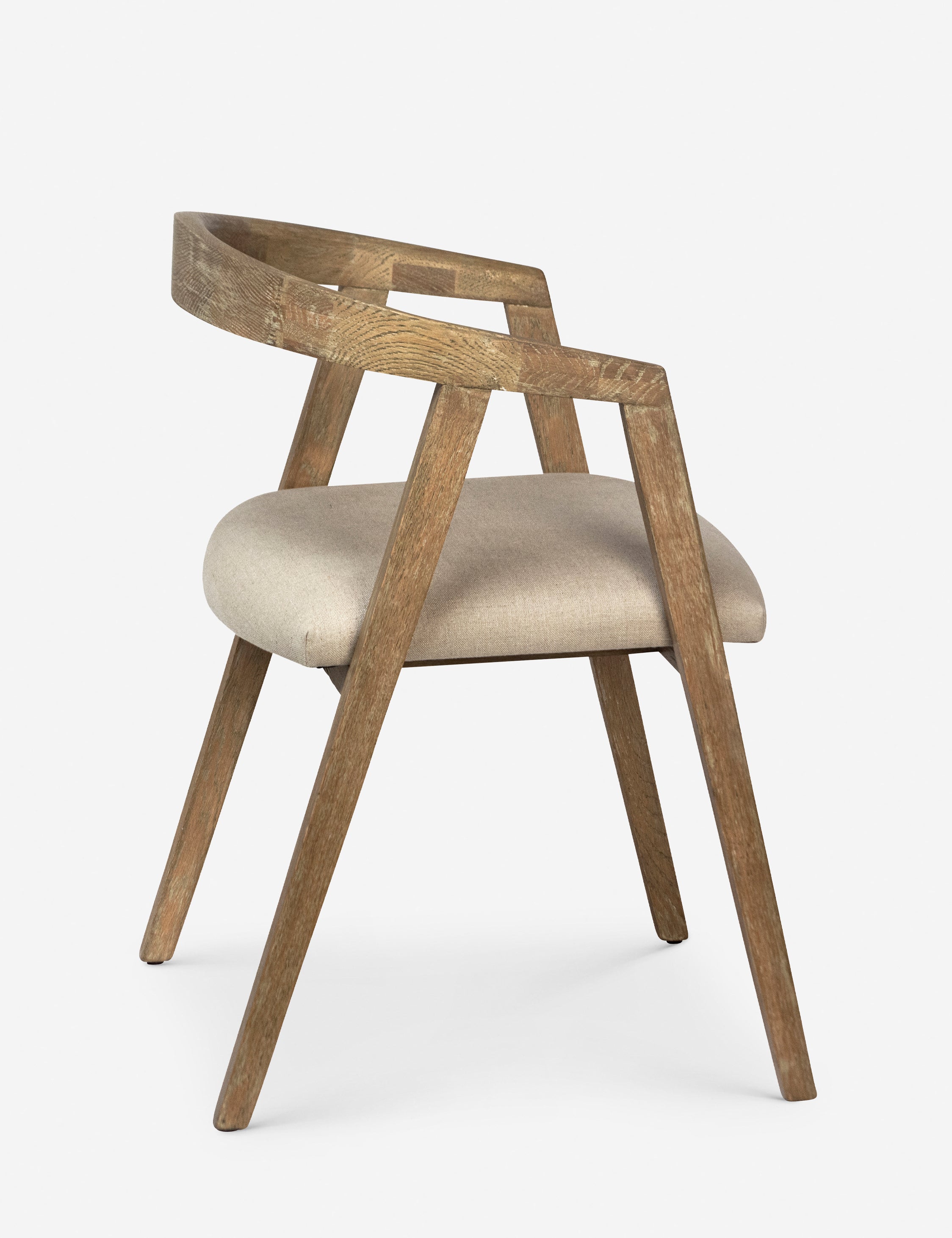 Cassidy Dining Chair - Modern Wooden Dining Room Chair with Upholstered Seat - Comfortable & Stylish for Kitchen, Dining Room, or Office Use