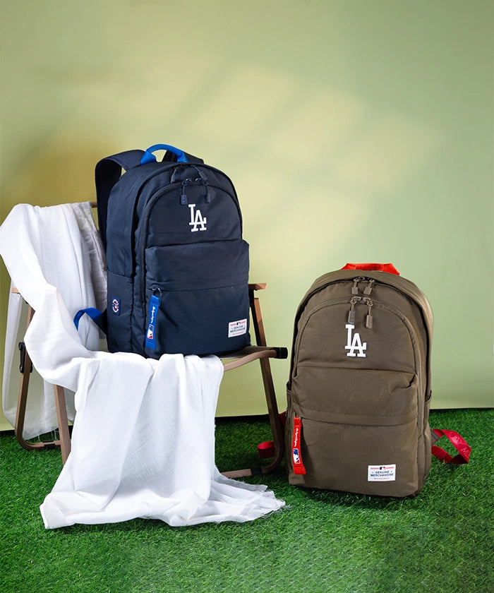 MLB Los Angeles Dodgers Official Laptop Backpack 15.6 Inch - Stylish College School Bag for Men & Women - Perfect for Work, Travel & Sports Fans