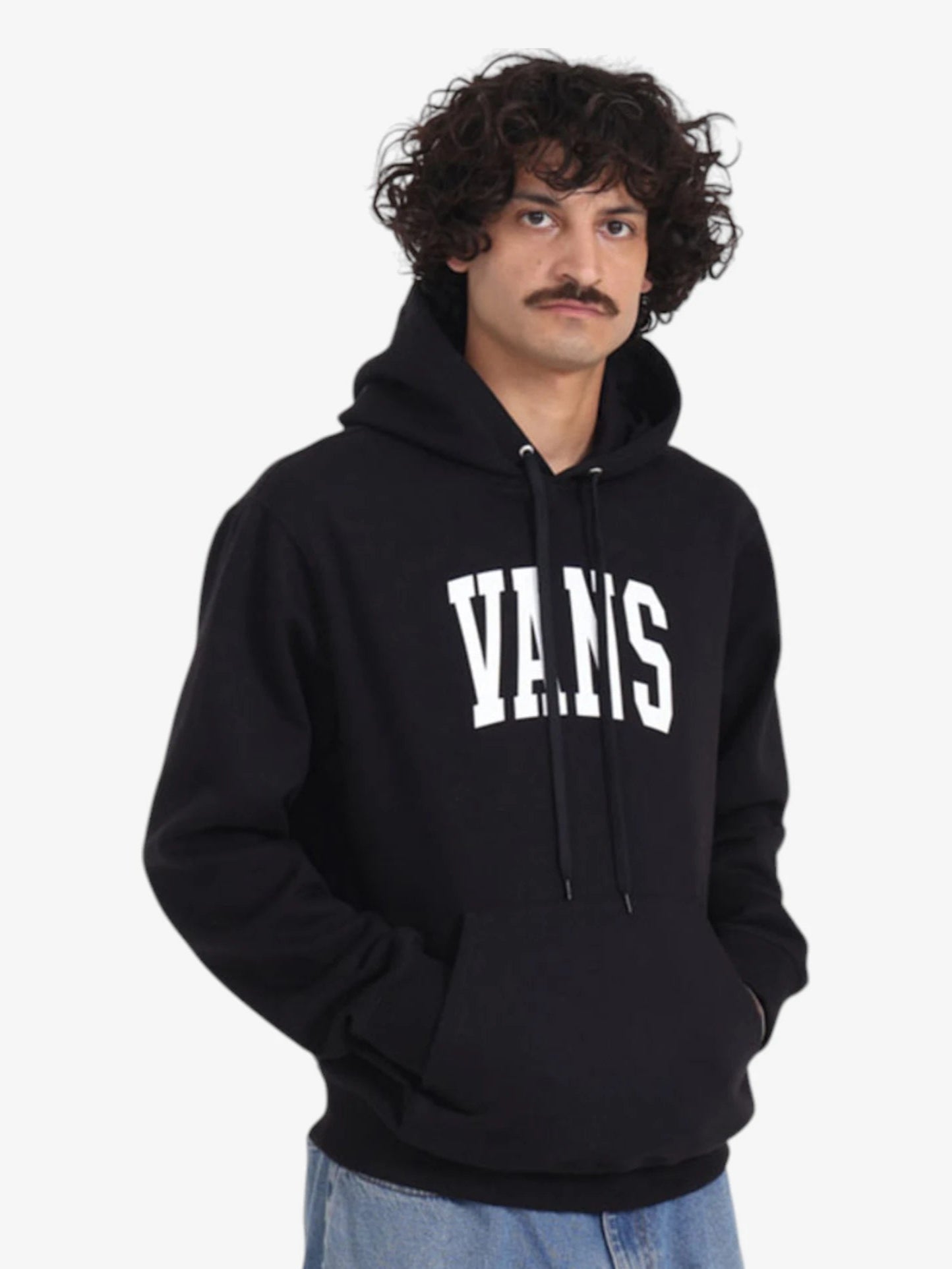 Vans Classic Black Hoodie - Men's & Women's Casual Pullover Sweatshirt | Perfect for Streetwear, Gym, and Everyday Comfort