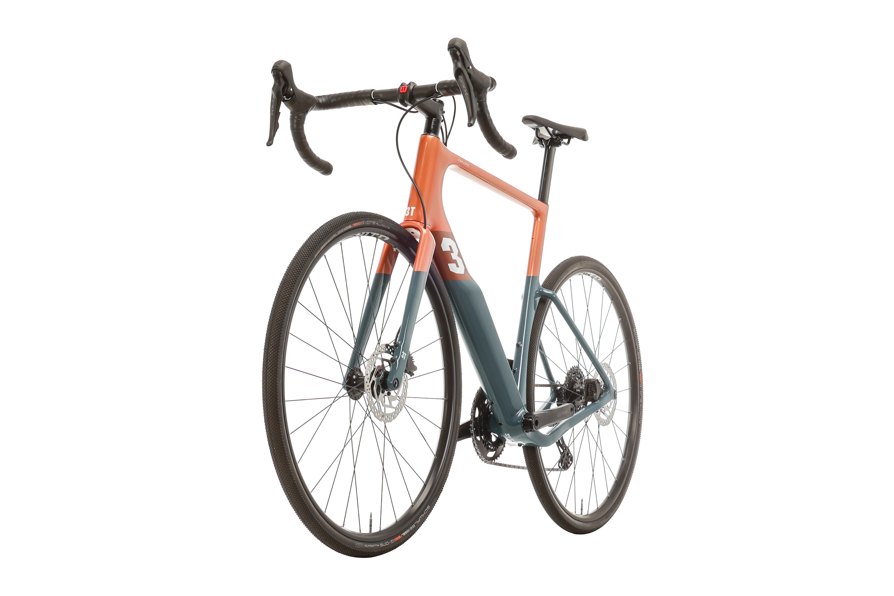 2021 3T Exploro RACE GRX 2X Gravel Bike - 58cm Carbon Frame, Shimano GRX Groupset for Off-Road Adventure & Bikepacking | Perfect for Trail Riding, Commuting & Long-Distance Cycling