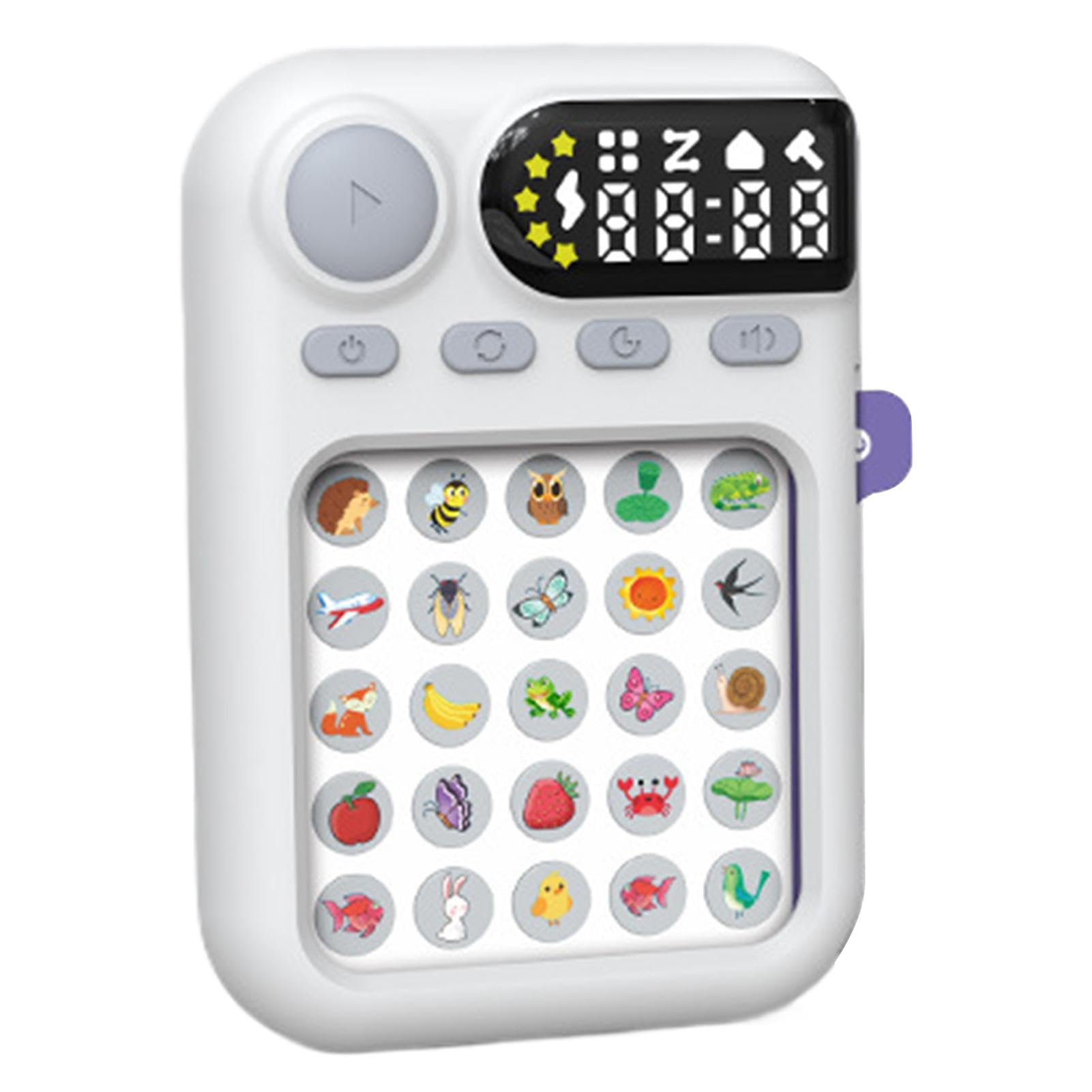 Rechargeable Portable Kids Game Console - Educational Mind Game Cards & Problem-Solving Toys for Boys & Girls | Family Travel Games, Interactive Learning Activities for Road Trips & Indoor Play