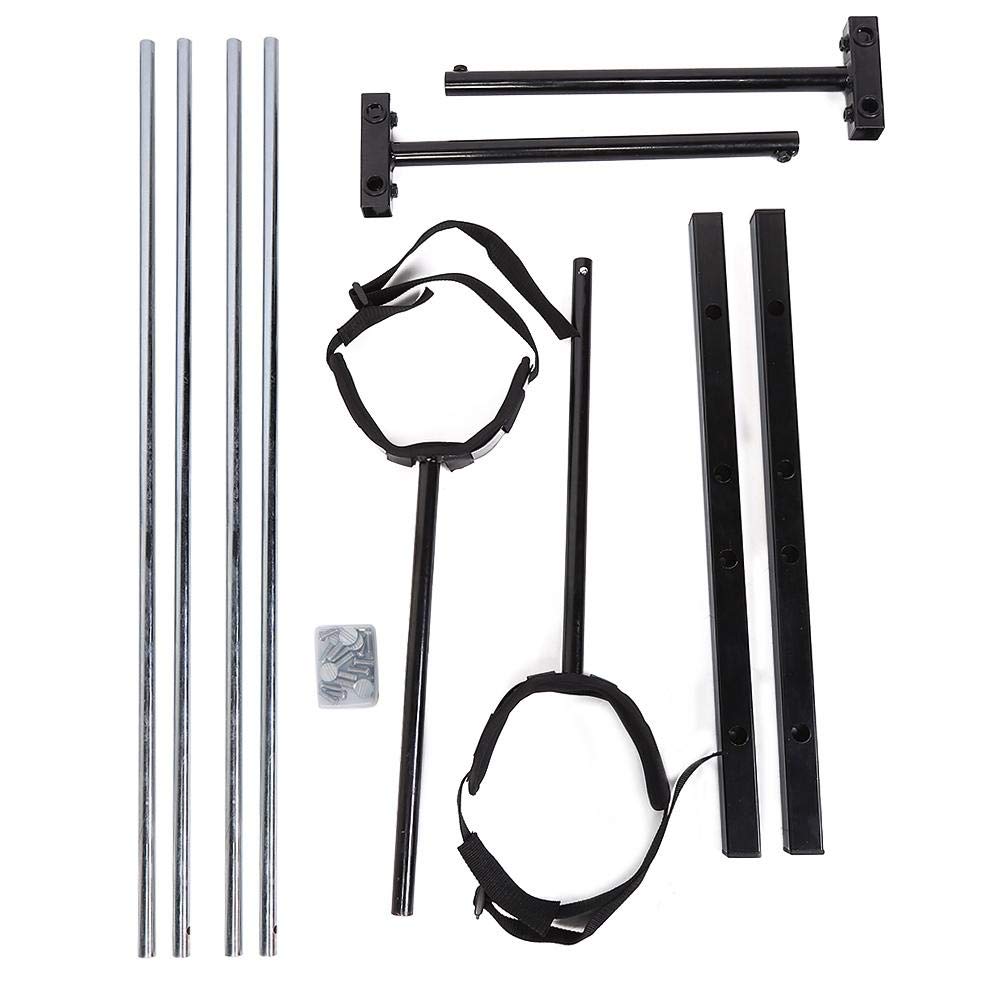 Zerodis 2 Pack Adjustable Square Horizontal Dog Breeding Stand - Grooming Bracket for Small Medium Large Pets - Perfect for Pet Grooming, Breeding & Training at Home or Vet Clinics