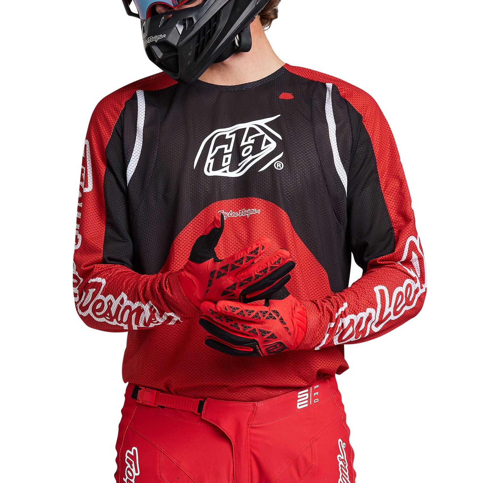 SE Pro Air Jersey Pinned Red - Lightweight Breathable Baseball Shirt for Men - Perfect for Baseball Games, Training & Casual Wear