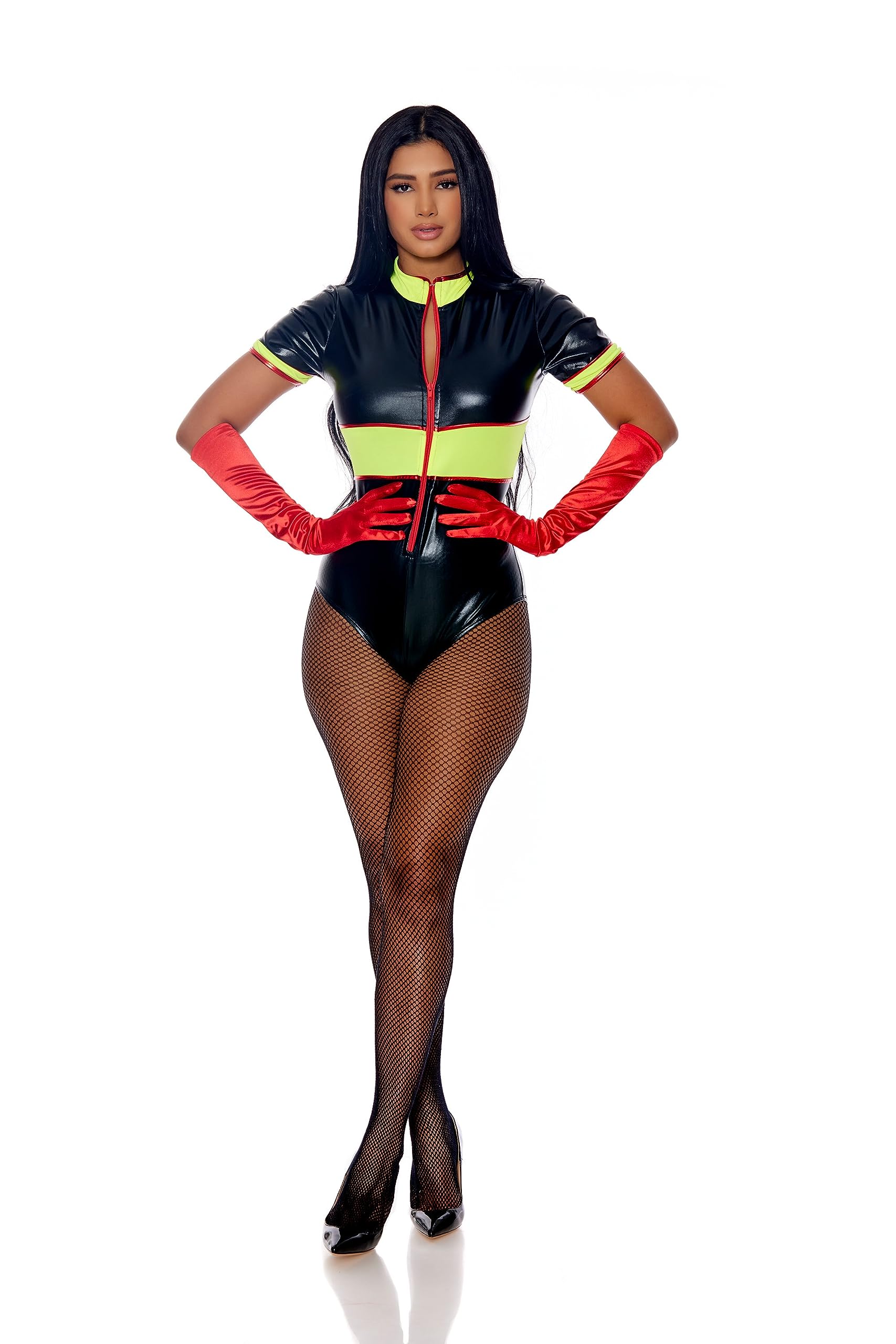 Sexy Firefighter Costume for Women - Halloween, Cosplay & Role Play Outfit - Perfect for Parties, Bachelorette & Themed Events