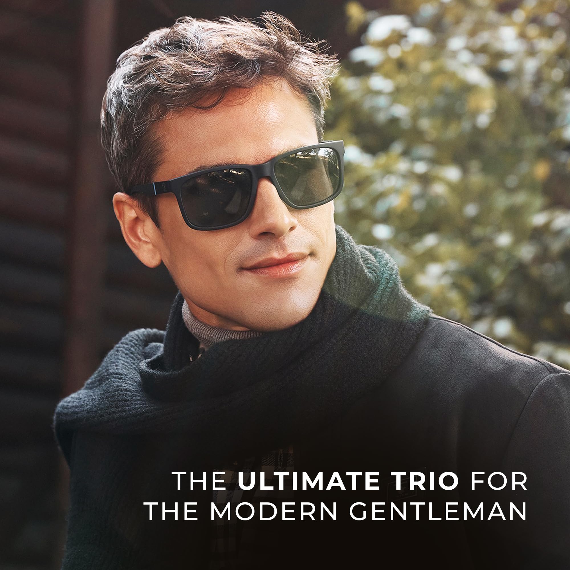 Beverly Hills Polo Club BHPC Men's Essential Cologne Gift Set - Eau De Toilette, Deodorant Body Spray & After Shave Lotion (Blue) | Premium Fragrance Trio for Men | Perfect for Gifts, Date Nights & Special Occasions
