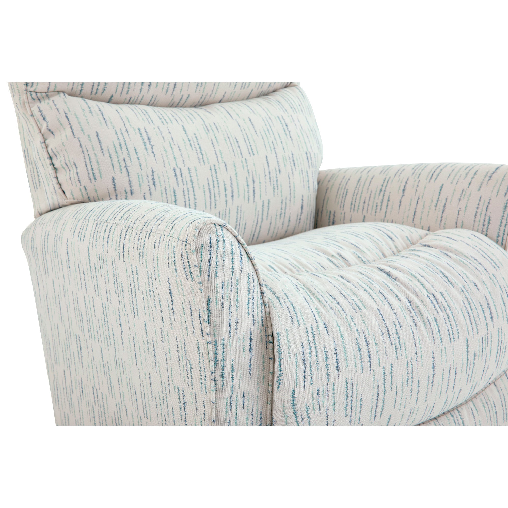 Rowan Rocker Recliner Chair - Comfortable Rocking Recliner with Padded Seat & Back Support - Perfect for Living Room, Nursery & Relaxation