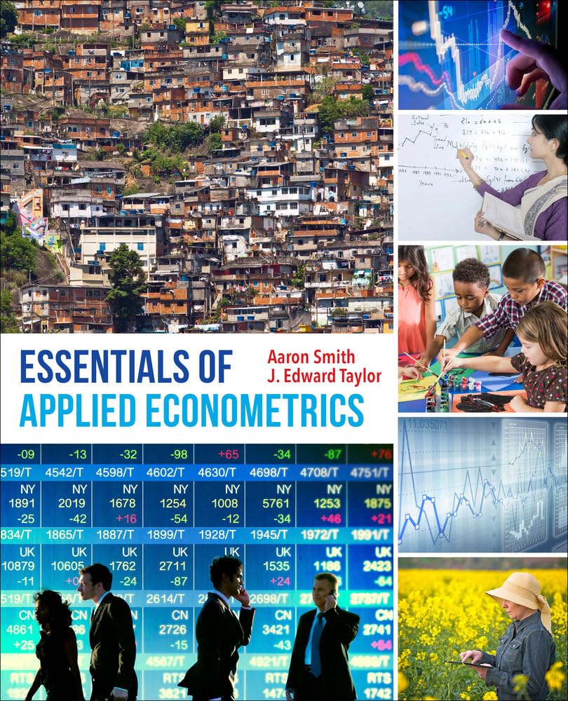 Applied Econometrics Essentials - Statistical Methods for Economic Data Analysis | Perfect for Students, Researchers & Policy Makers