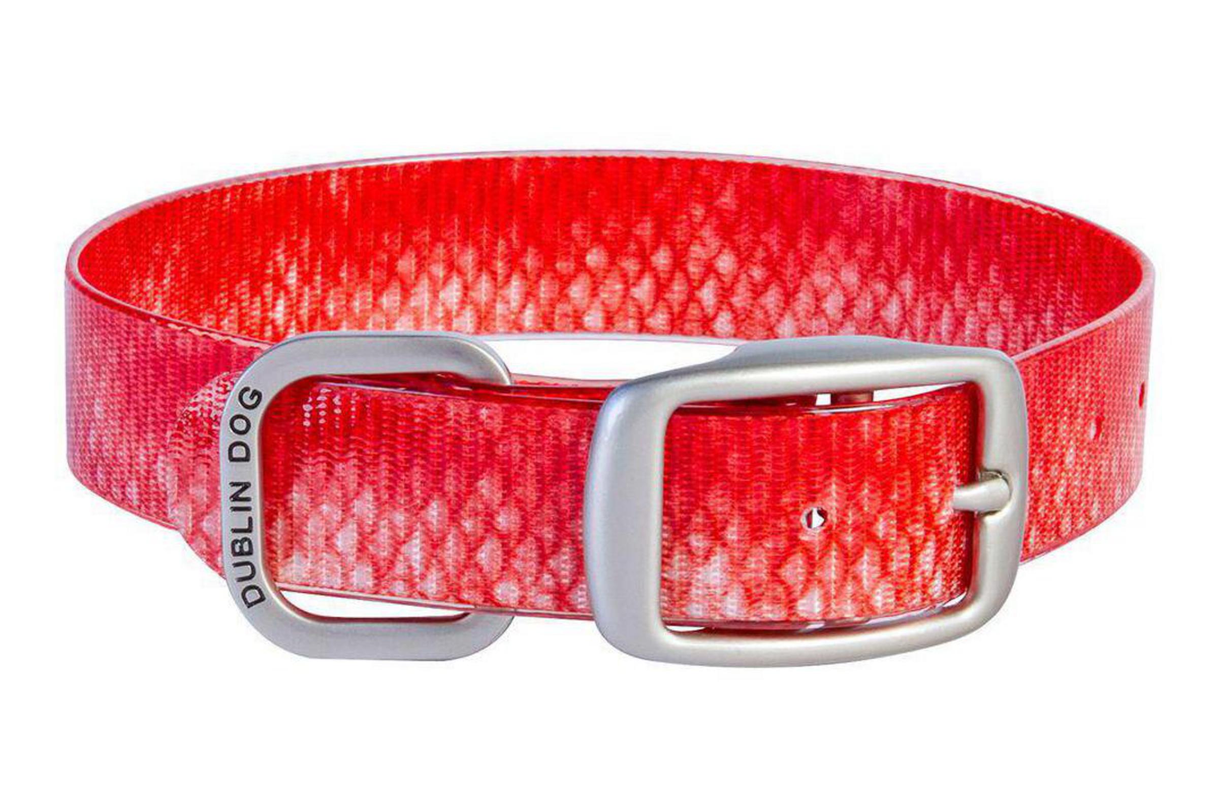 Premium Red Snapper KOA Dog Collar - Durable & Stylish Pet Accessory for Small to Medium Dogs - Perfect for Walks, Training & Outdoor Adventures