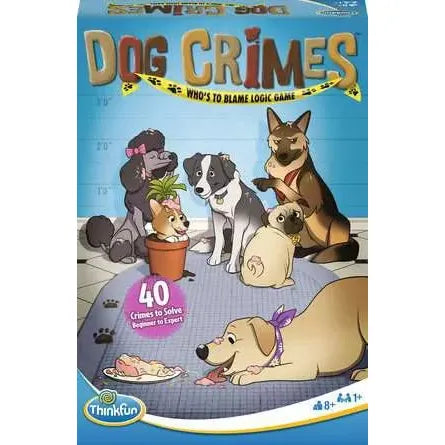 Dog Crimes Board Game - Fun Family Puzzle Game for Kids & Adults | Perfect for Game Nights, Parties & Brain-Teasing Challenges