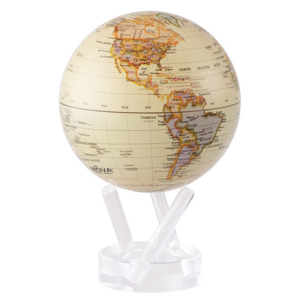 Antique Mova Globe with Gloss Finish - Perfect for Home Decor, Office Display & Educational Gifts