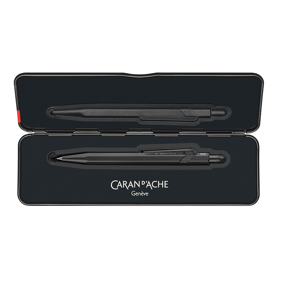 Caran d'Ache 844 Mechanical Pencil - Premium Black Drafting Pencil for Artists & Engineers - Perfect for Sketching, Writing & Technical Drawing