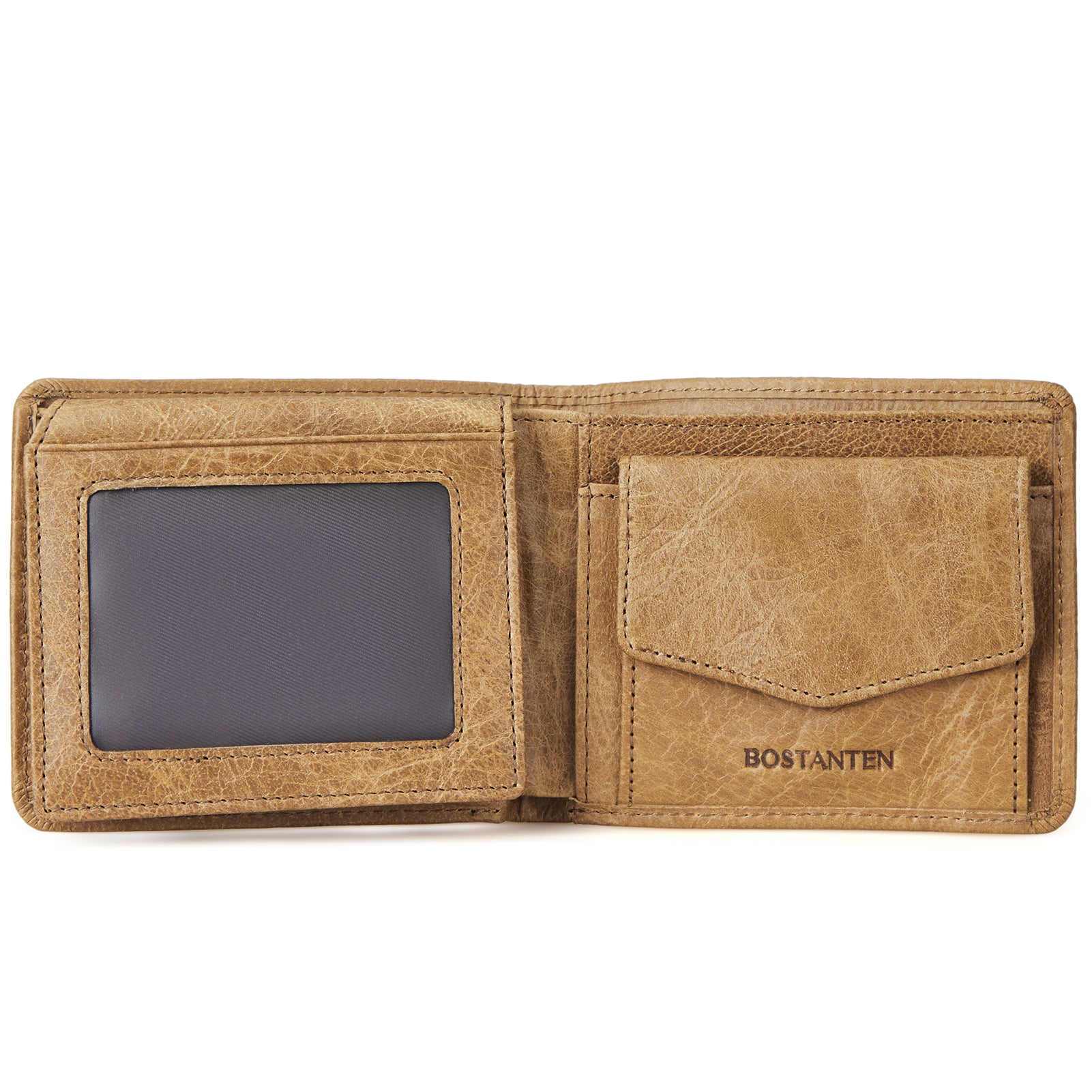 Rozenn RFID Blocking Leather Wallet For Men - Ultra Slim & Secure Bifold Wallet for Everyday Use & Travel