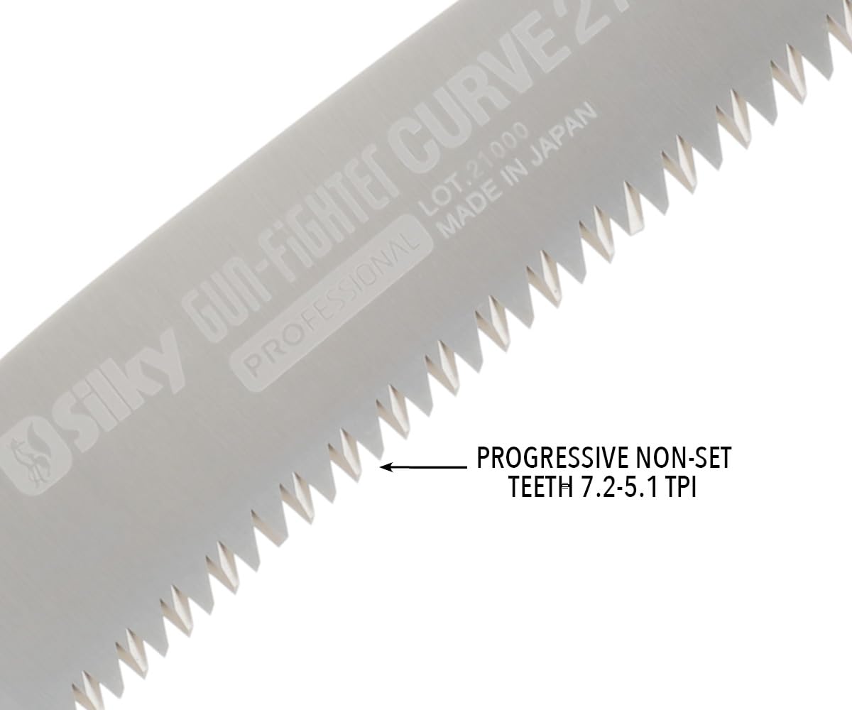 Silky Replacement Blade for Gunfighter Saw - 330mm Progressive Teeth (731-33) | Ideal for Woodworking, Camping & Outdoor Cutting Tasks
